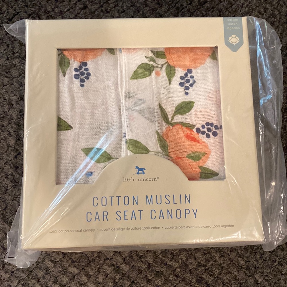 Car seat canopy